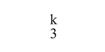 k3 OUTLETのショップロゴ